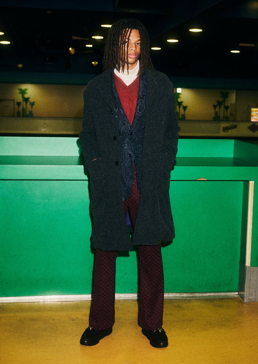 ดรอปสองจาก NEEDLES FW26: Poly Smooth, Heavy Twill, Sulfur Dye Duck จากโตเกียว 21