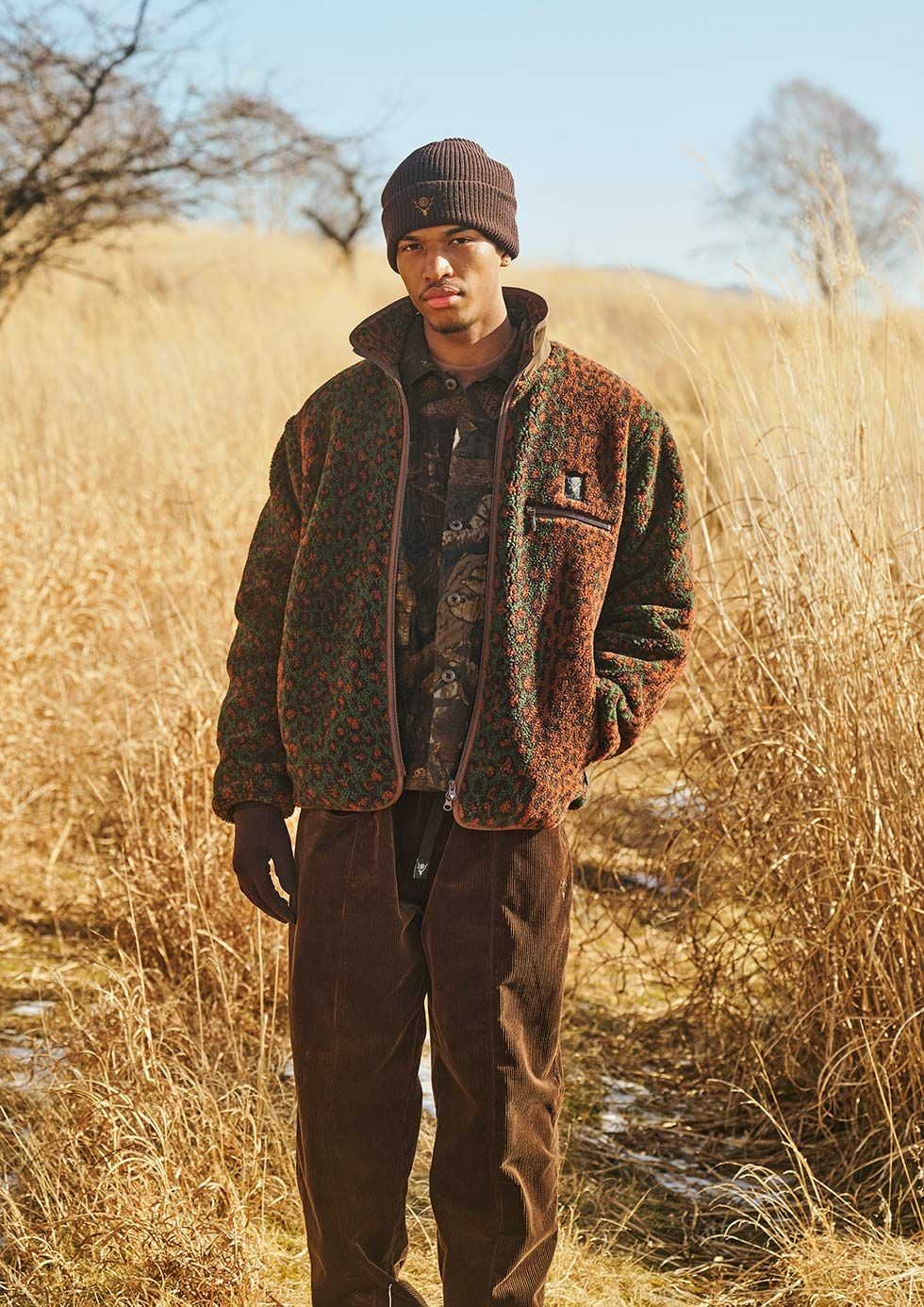SOUTH2 WEST8 FW26: Paraffin Cotton, Nylon Taslan, Boa Jacquard จากซัปโปโร 11