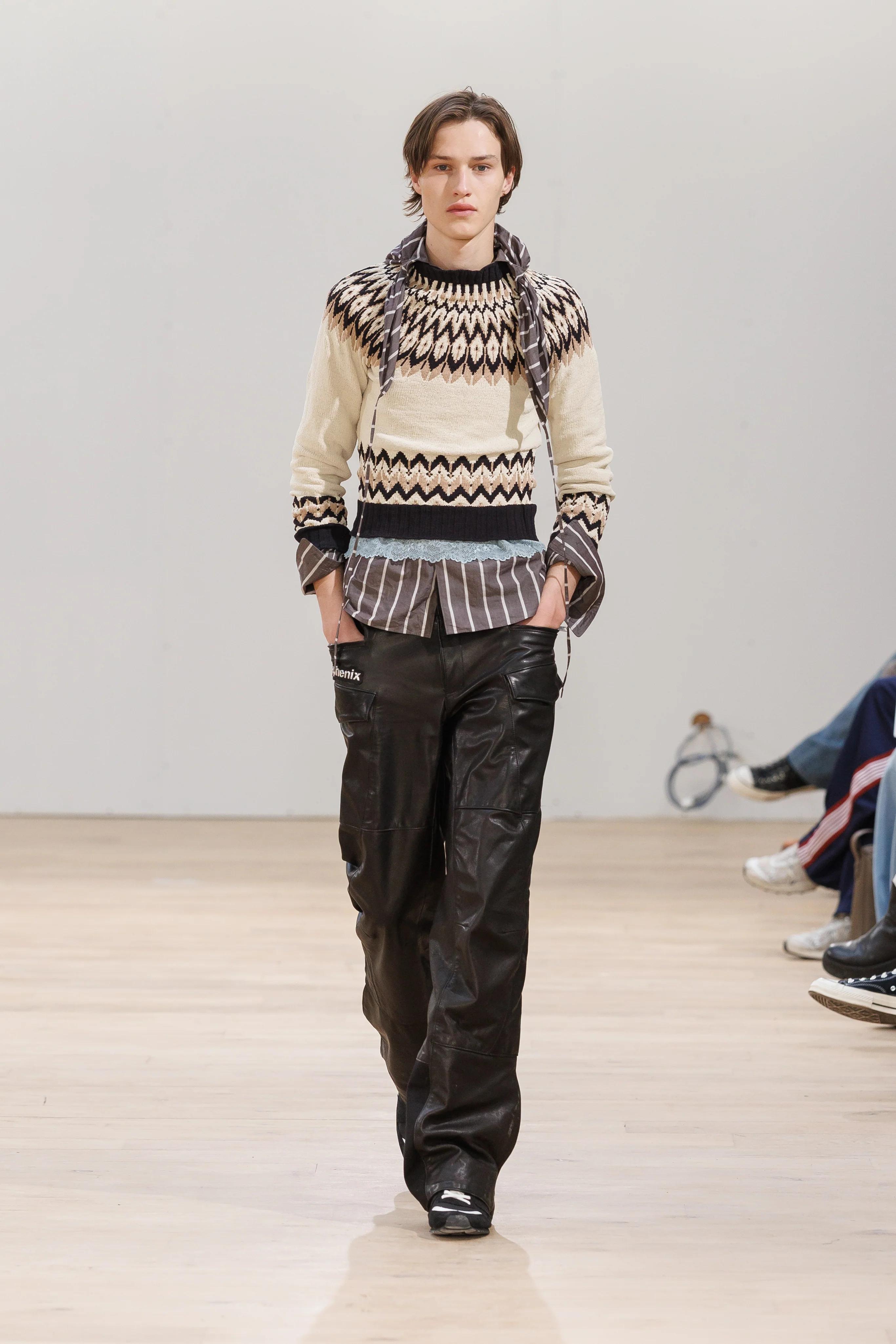 BEAUTIFUL PEOPLE FW26: Dickies กับ Baracuta ที่ถูกผ่าครึ่ง 14