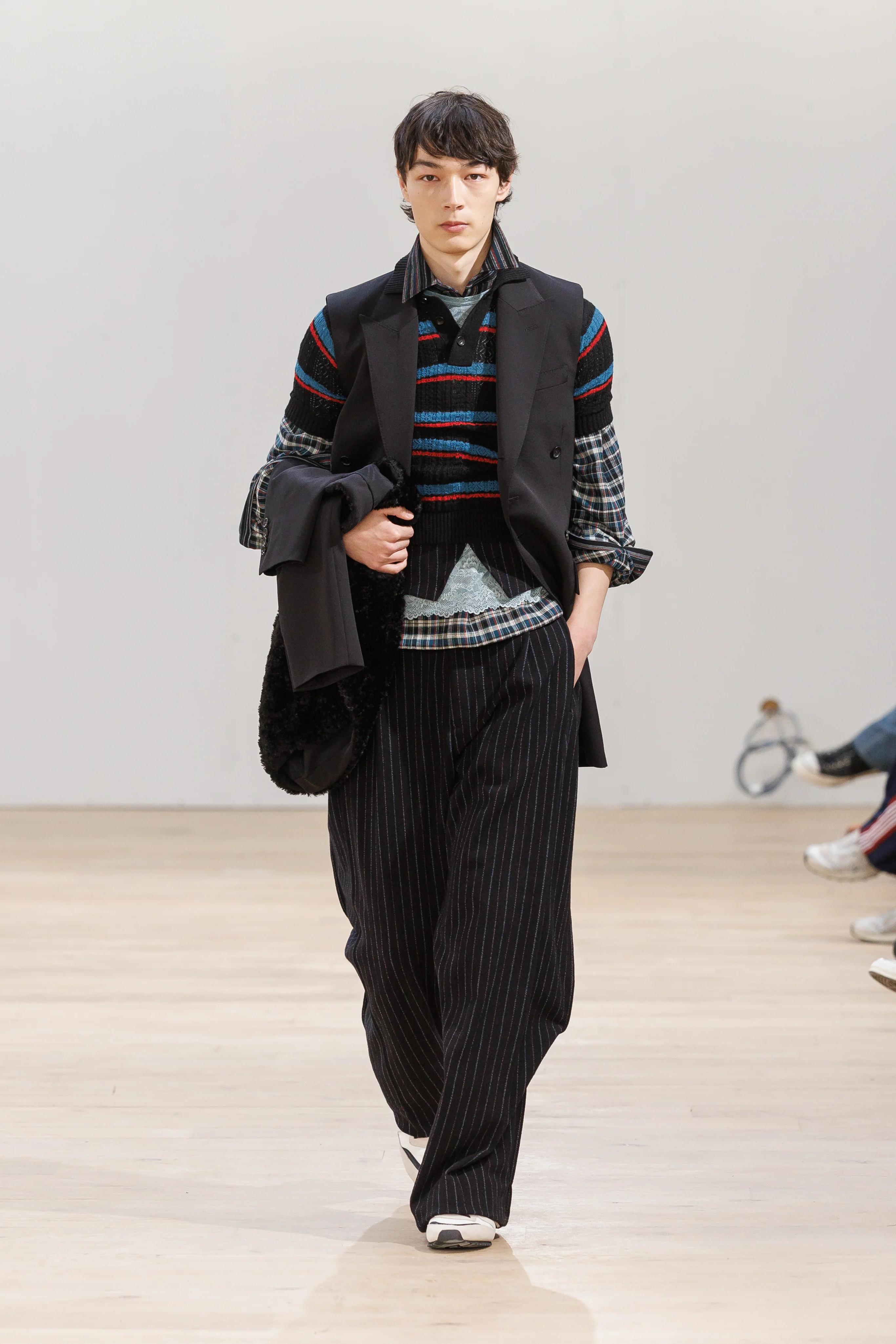 BEAUTIFUL PEOPLE FW26: Dickies กับ Baracuta ที่ถูกผ่าครึ่ง 21