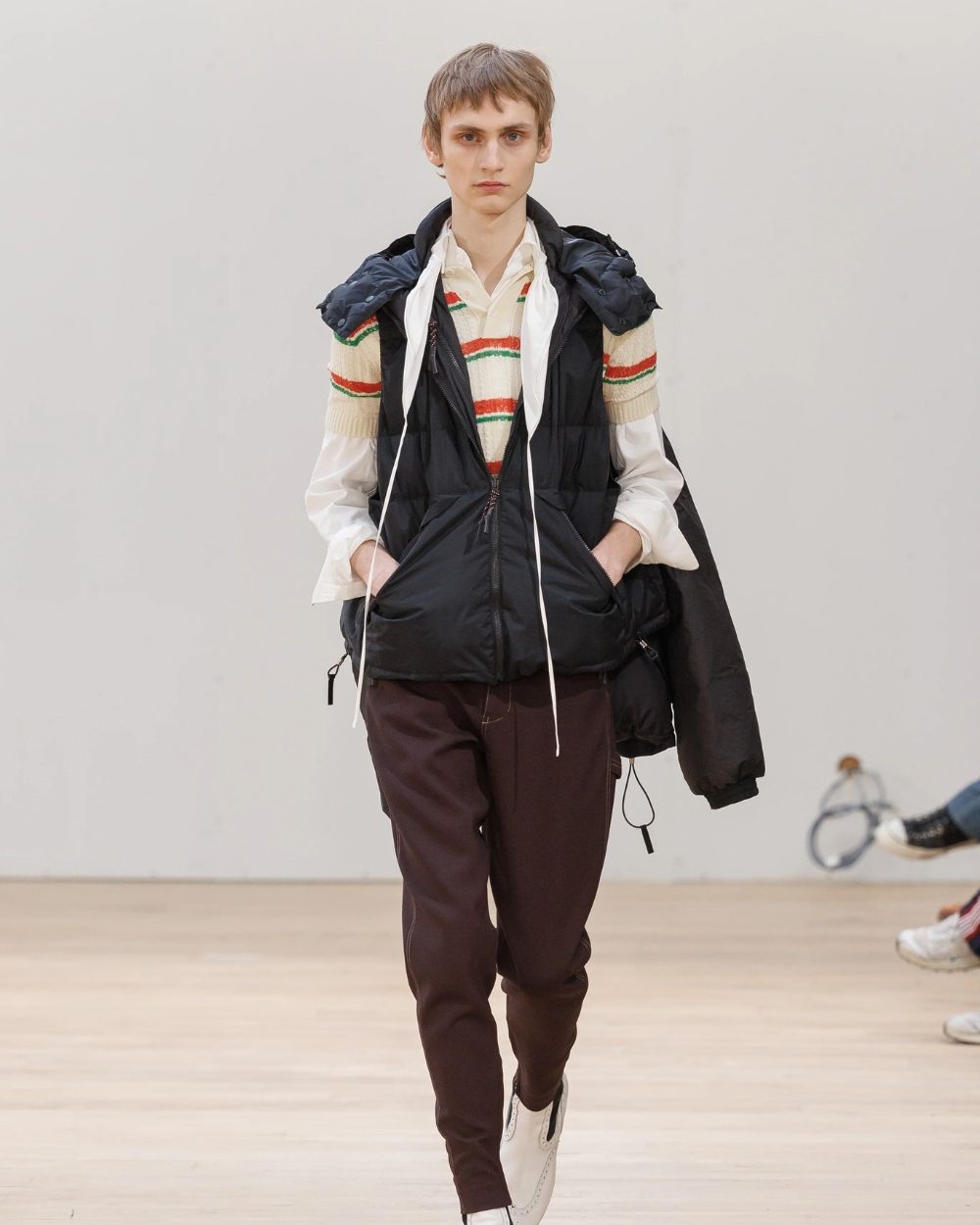 BEAUTIFUL PEOPLE FW26: Dickies กับ Baracuta ที่ถูกผ่าครึ่ง