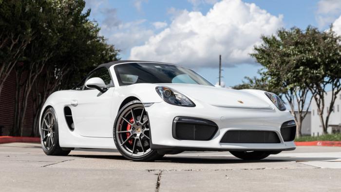 2016 Porsche Boxster Spyder, sold by Driven