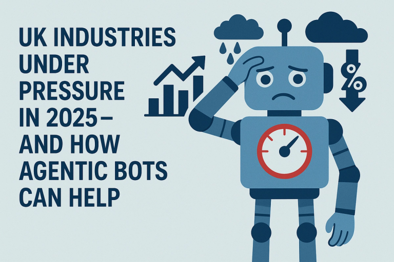 UK Industries Under Pressure in 2025 – and How Agentic Bots Can Help
