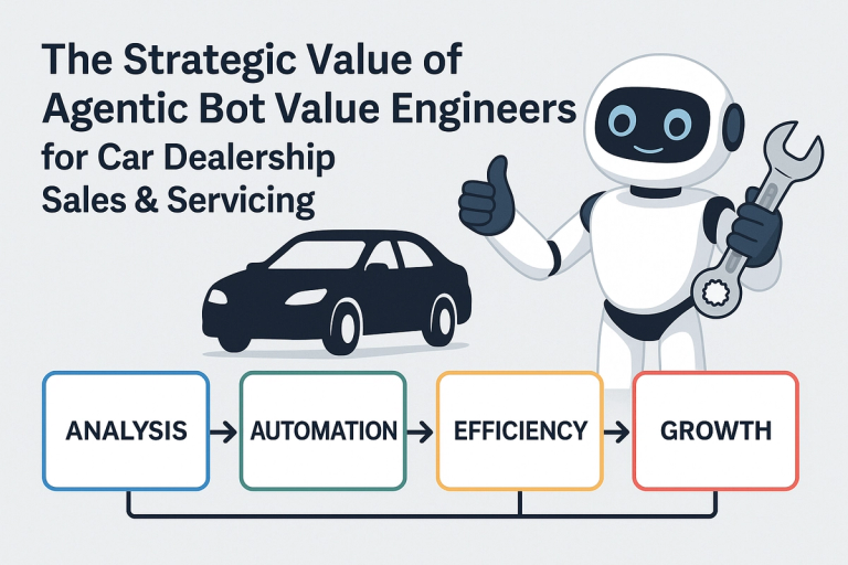 The Strategic Value of Agentic Bot Value Engineers for Car Dealership Sales & Servicing