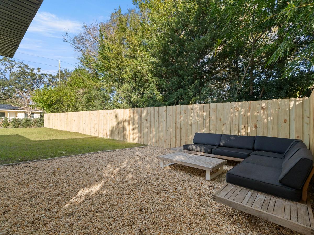Fire pit area