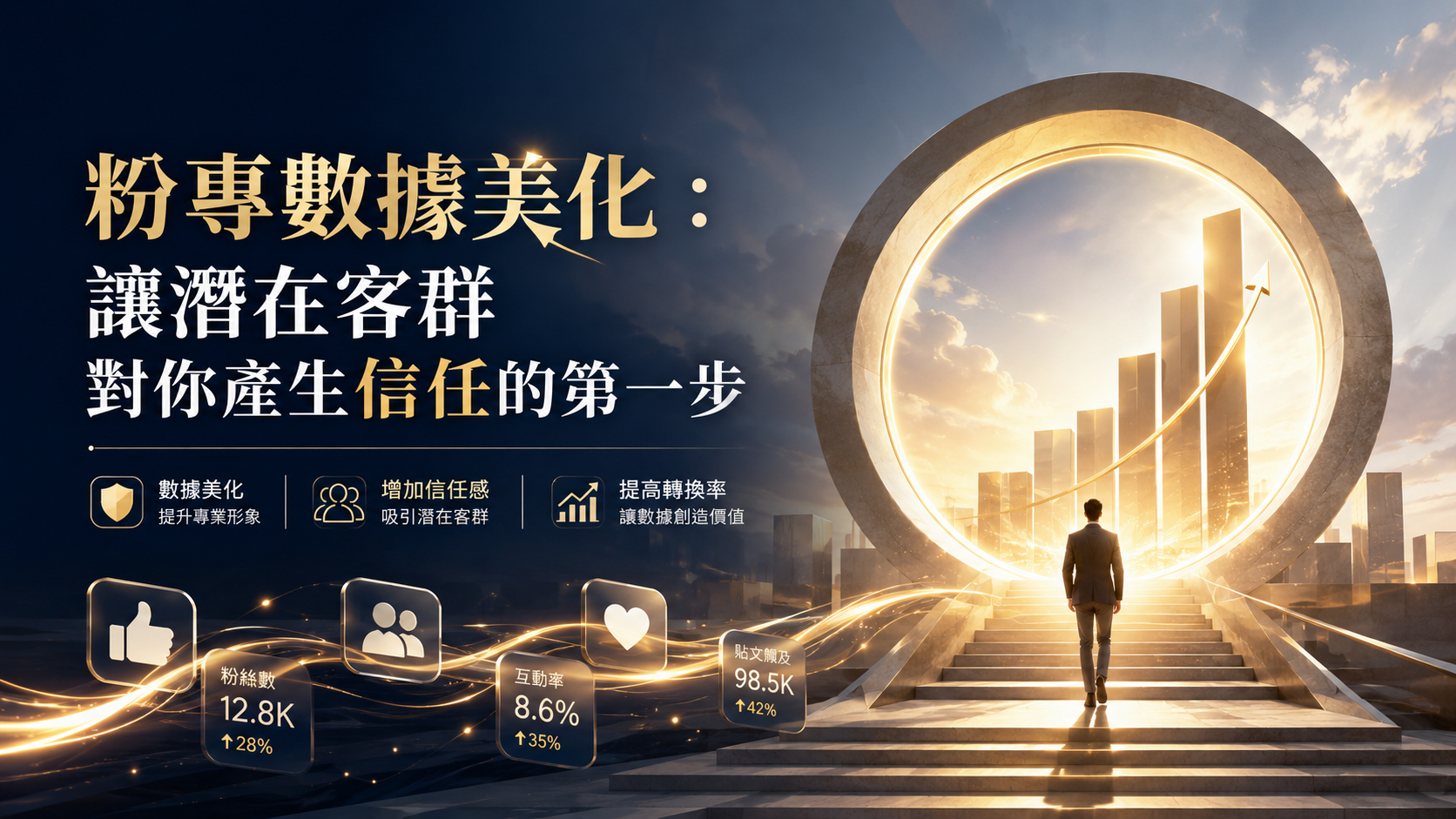 粉專數據美化：讓潛在客群對你產生信任的第一步