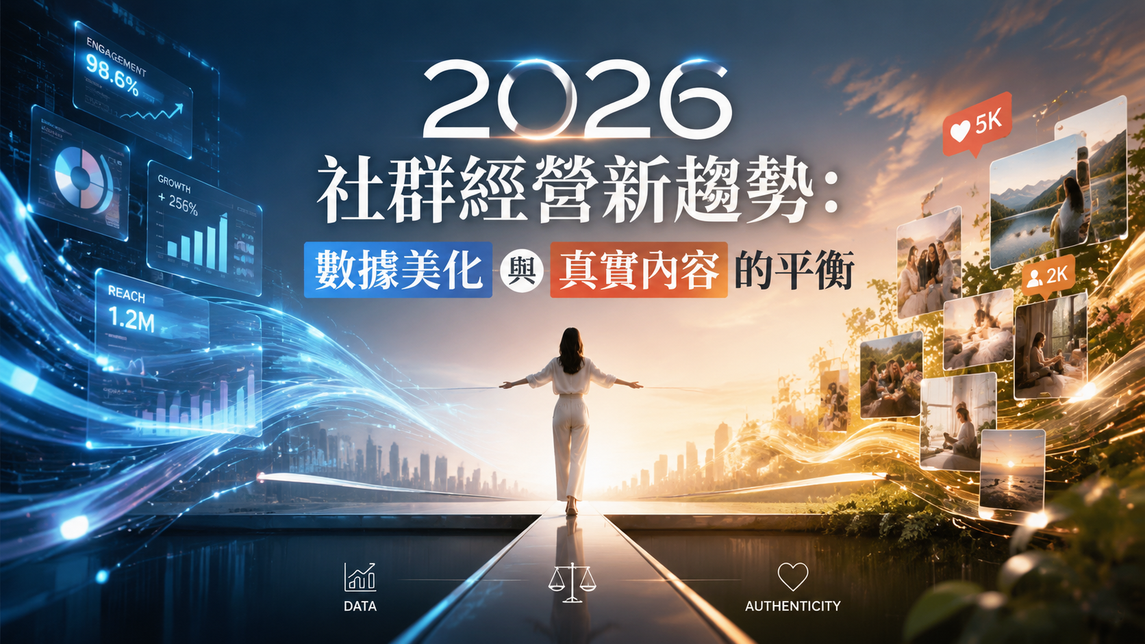 2026 社群經營新趨勢：數據美化與真實內容的平衡