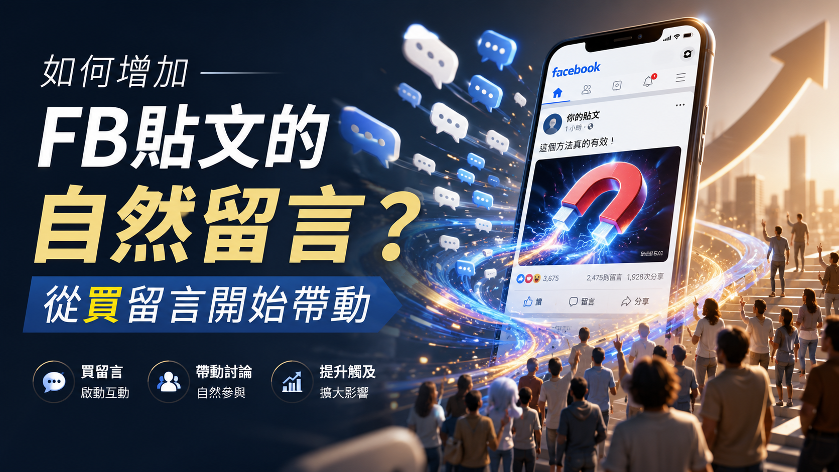 FB貼文留言服務