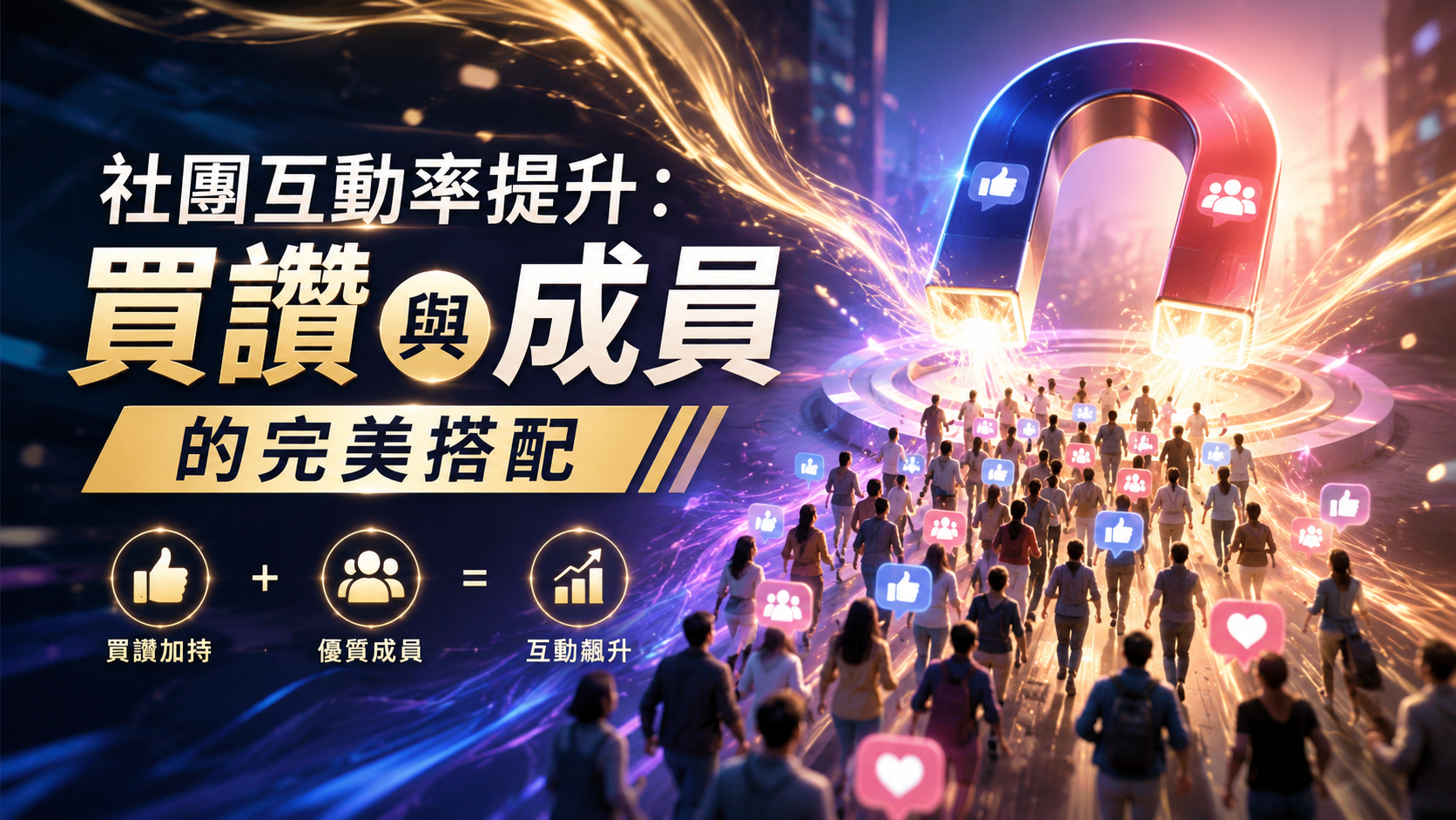 社團互動率提升：買讚與成員的完美搭配