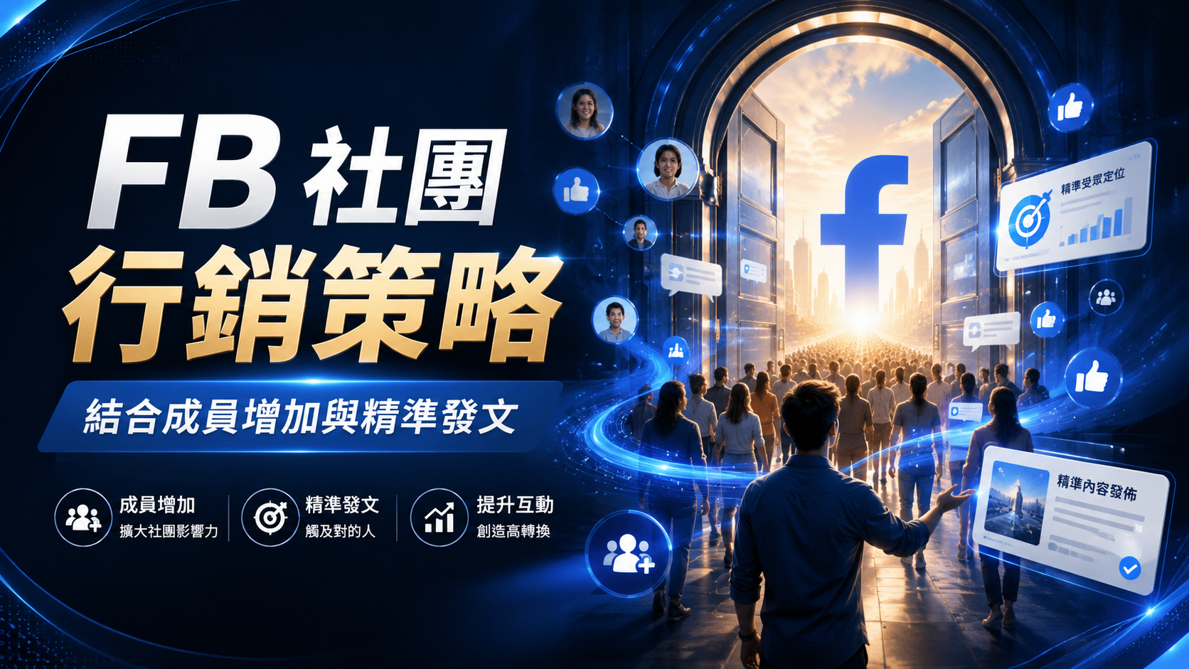 FB 社團行銷策略：結合成員增加與精準發文