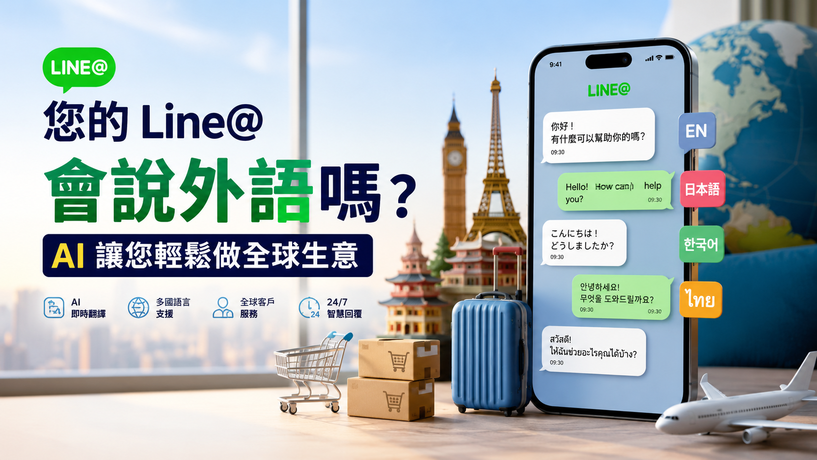 文章標題 line官方帳號串接AI