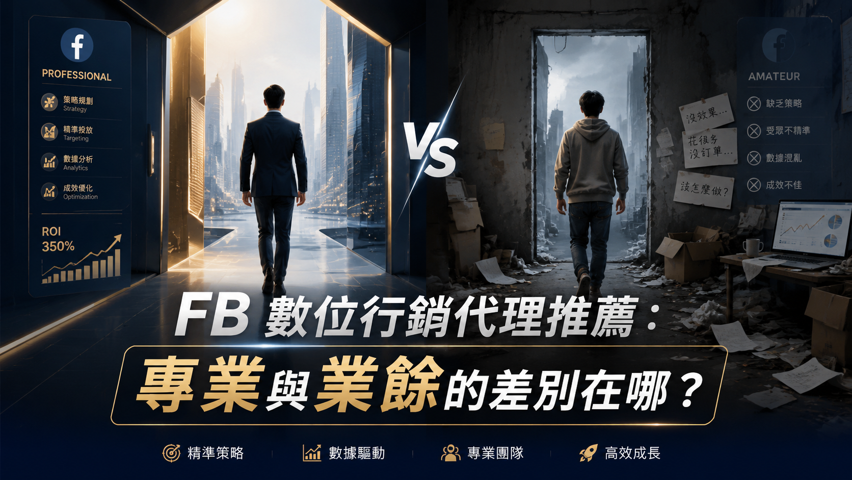 FB 數位行銷代理推薦：專業與業餘的差別在哪？