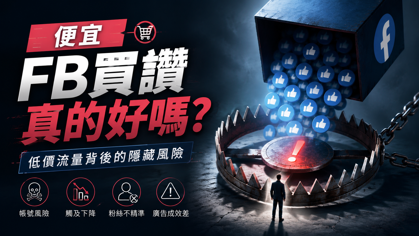 便宜 FB 買讚真的好嗎？低價流量背後的隱藏風險