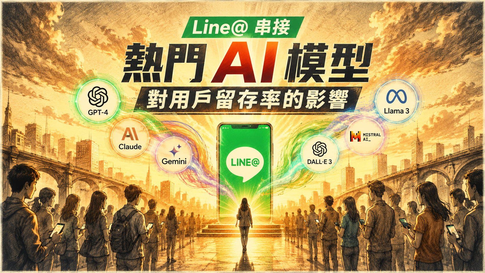 文章標題 line官方帳號串接AI