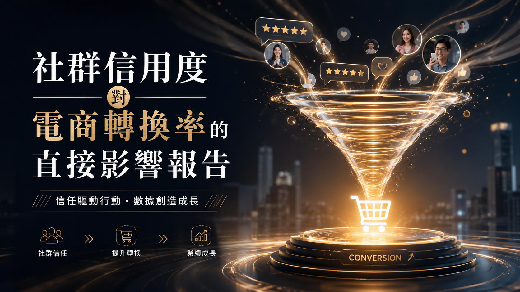 社群信用度對電商轉換率的直接影響報告