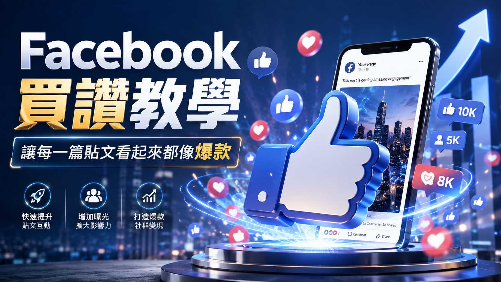 Facebook 買讚教學：讓每一篇貼文看起來都像爆款