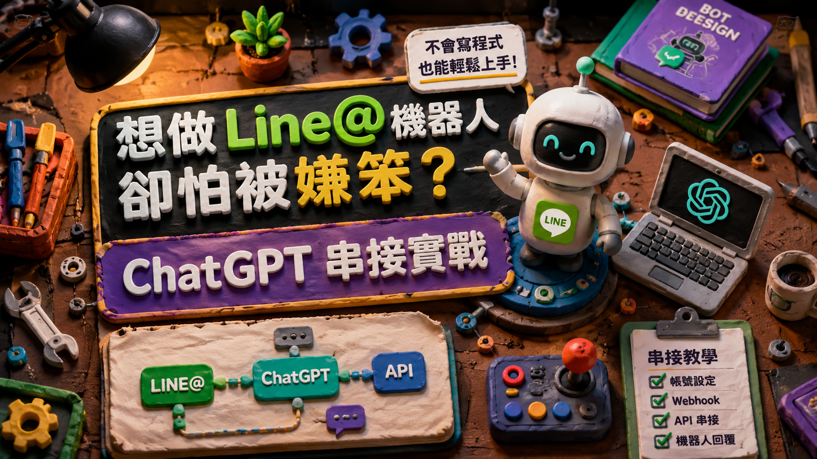 Line@ 數位轉型卡關？AI 腦內植入讓您的官帳脫胎換骨