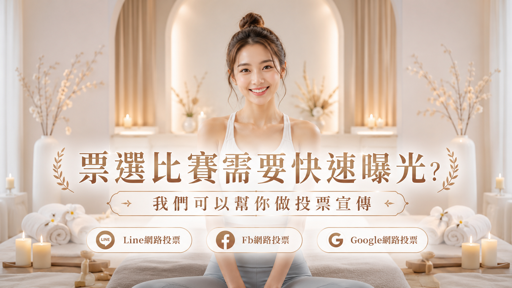 參賽投票沒有人支持？我們可以幫你增加曝光機會