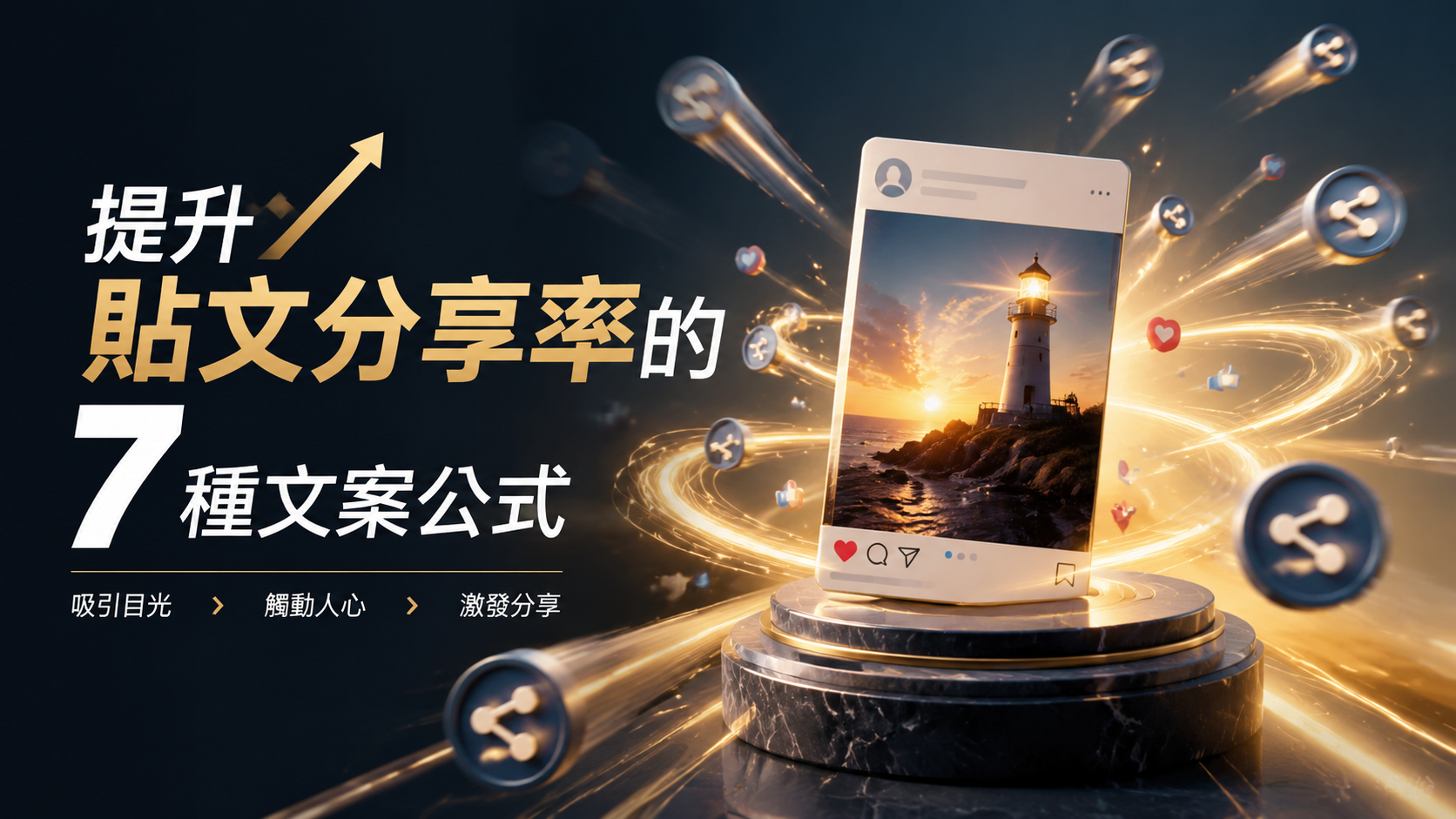 提升貼文分享率的 7 種文案公式