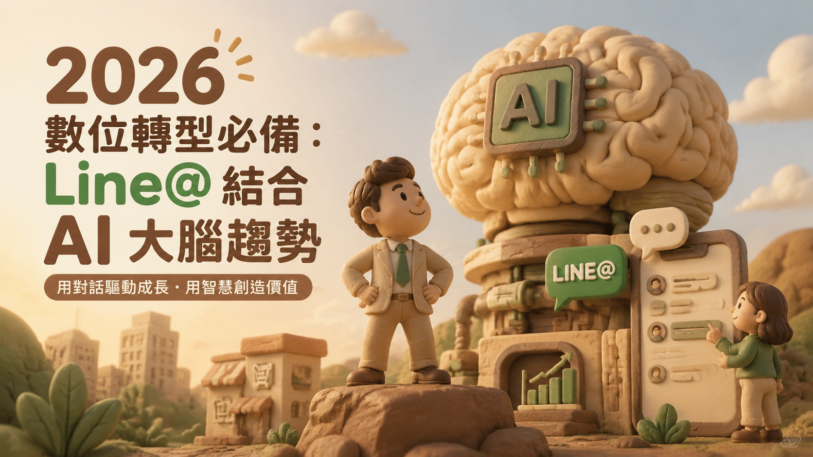 文章標題 line官方帳號串接AI