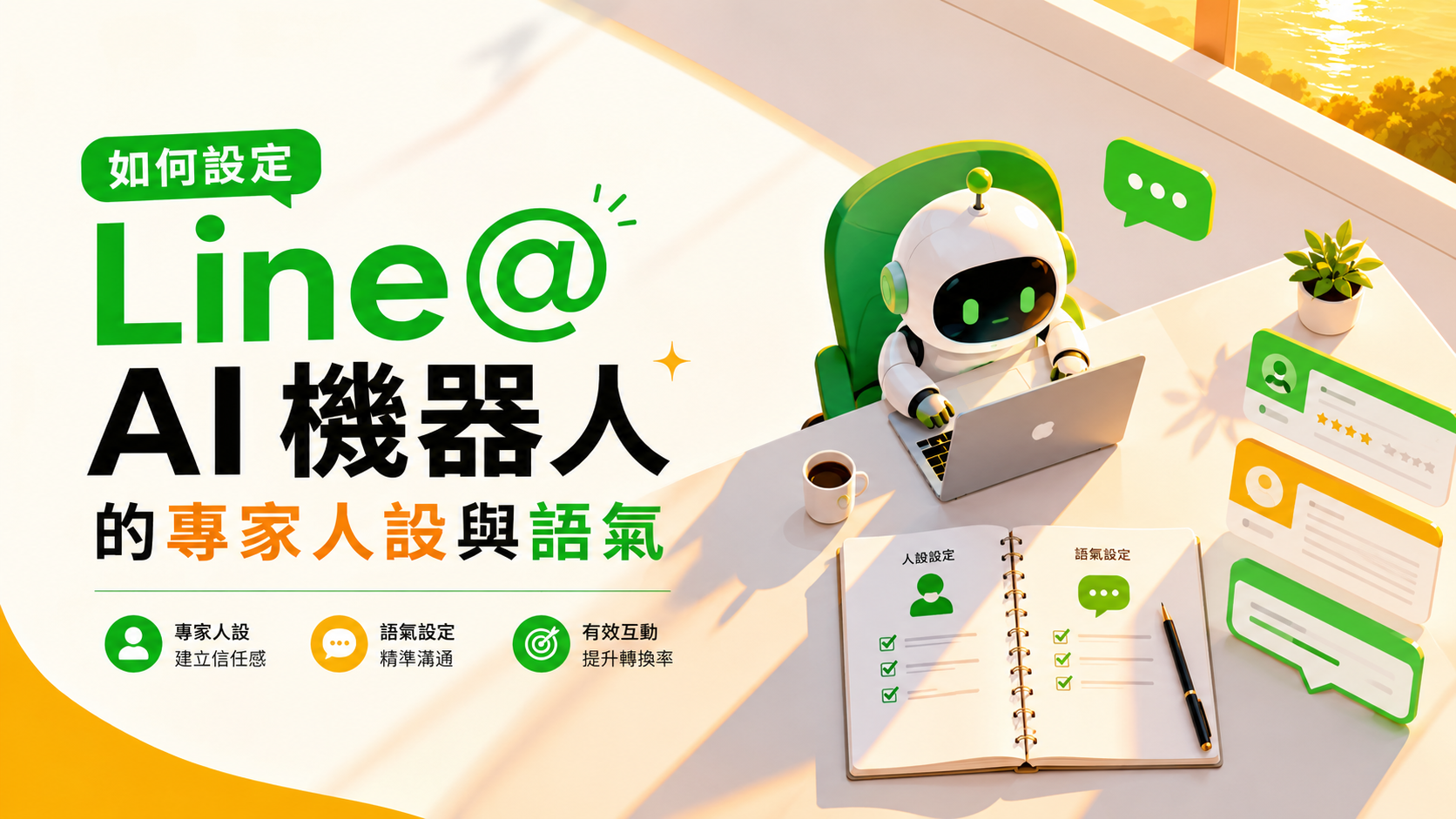 文章標題 line官方帳號串接AI