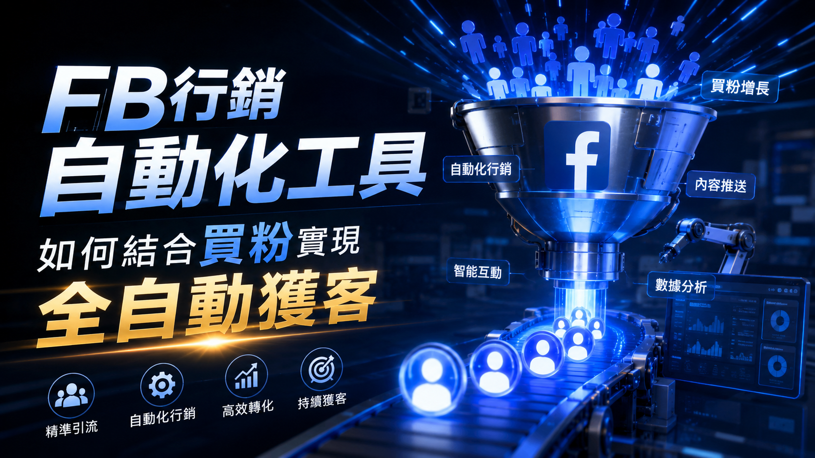 FB 行銷自動化工具：如何結合買粉實現全自動獲客