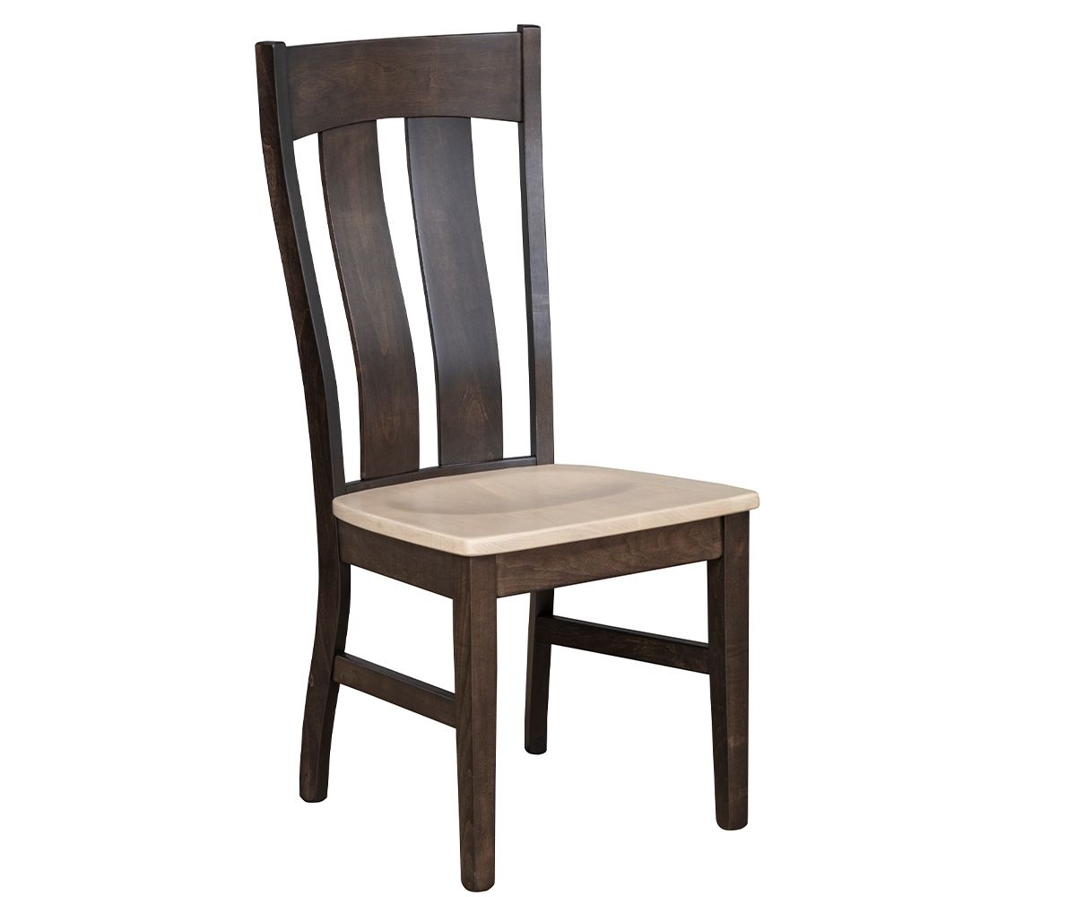 hand-rubbed finish hardwood Anover Side Chair And Arm Chair Set With Two-tone Finish, Anover Side Chair And Arm Chair Set With Two-tone Finish in a Anover vignette setting highlighting Anover Side Chair And Arm Chair Set With Two-tone Finish (thumbnail 3 of 4).