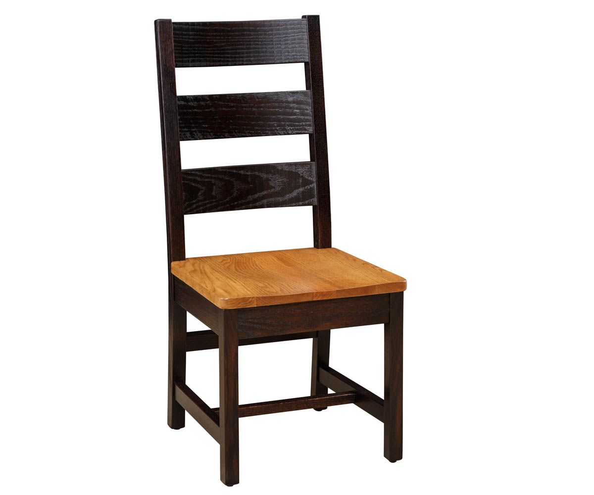 Farmstead Ladder Back Dining Chair With Arm And Side Options