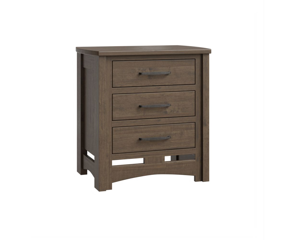 Homestead 3-drawer Nightstand