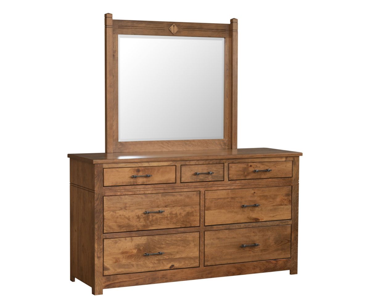 Farmstead 7-drawer Dresser With Mirror