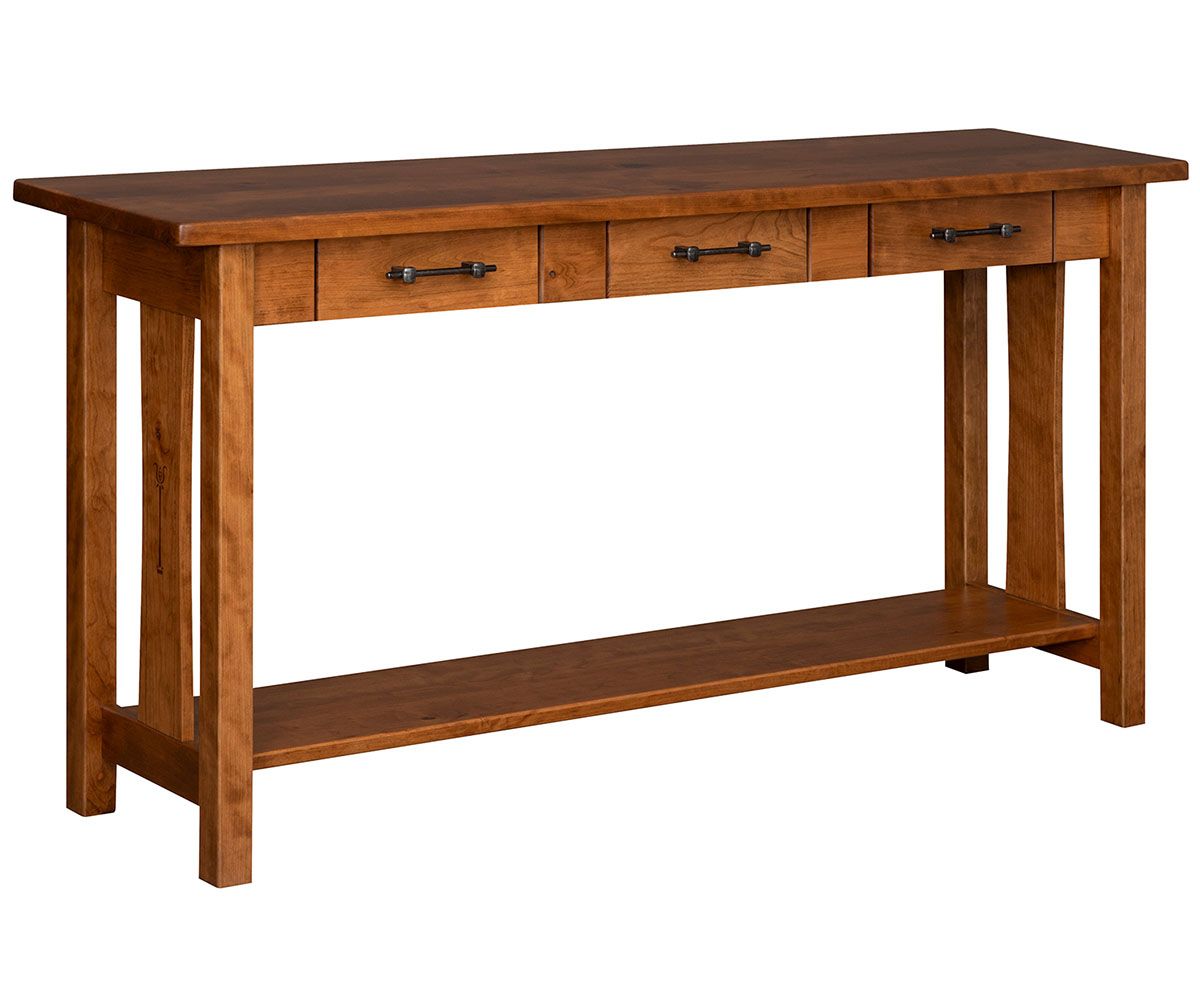 Signature Sofa Table With Three Drawers