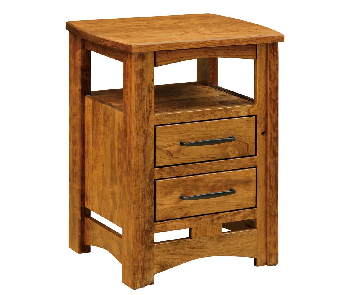 Homestead Mission Style Nightstand With Pull-out Tray