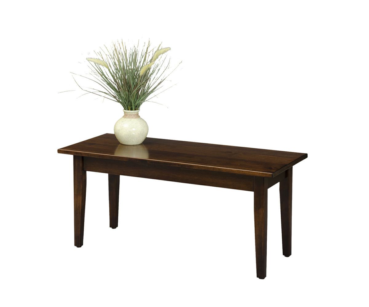 Solid Wood Rectangular Coffee Table