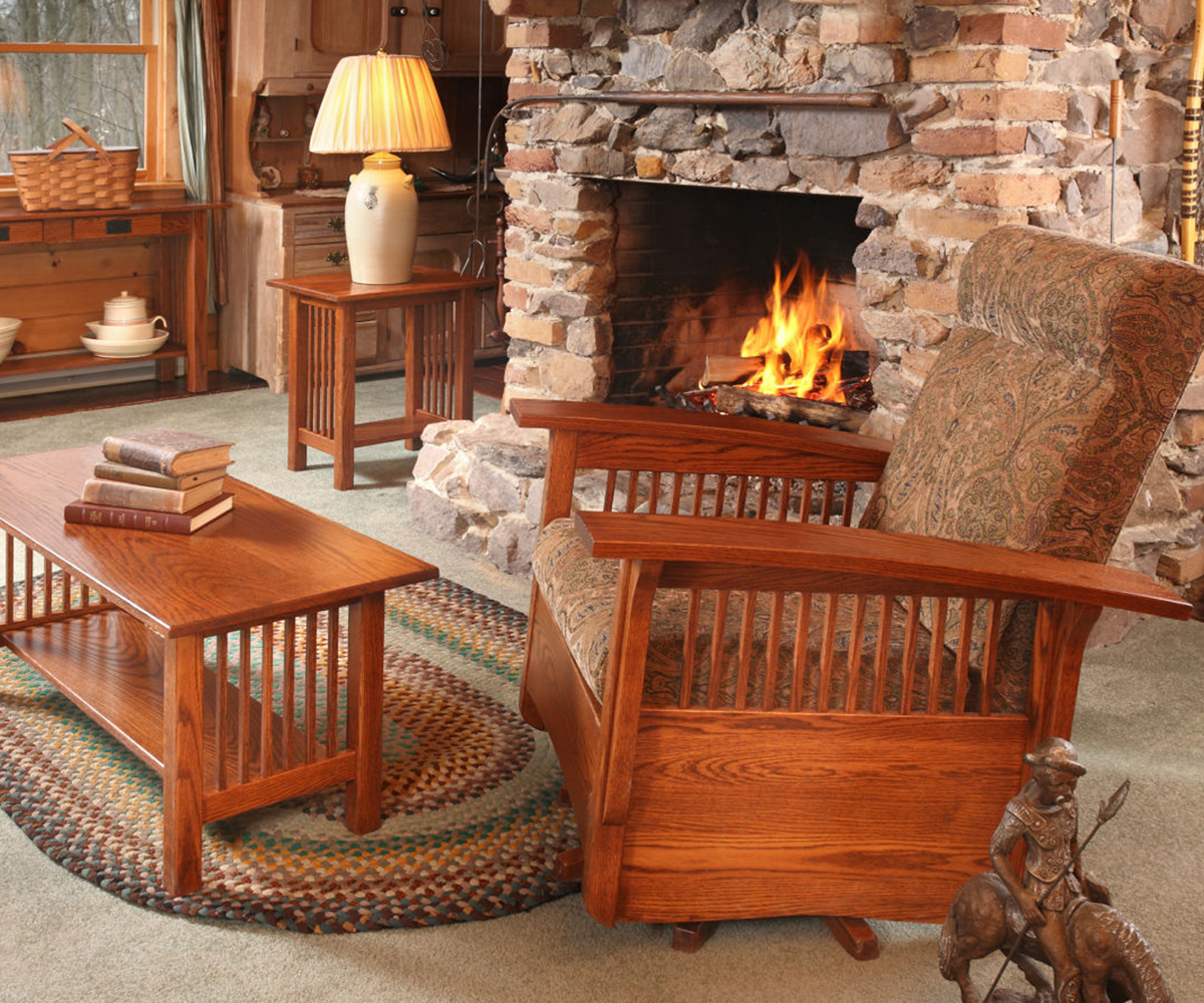 Swivel Glider Chair With Ottoman