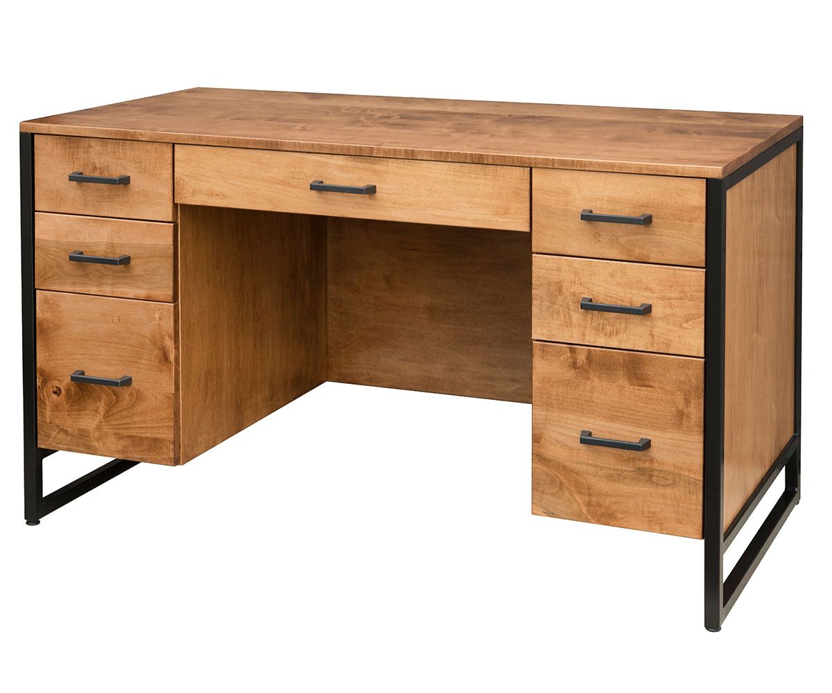 Double Pedestal Desk