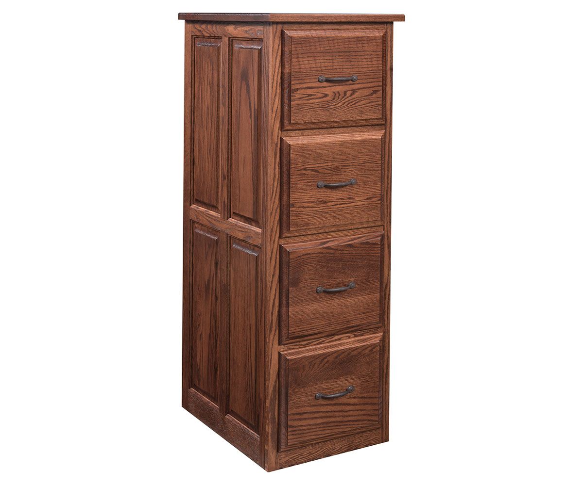 hand-rubbed finish hardwood Solid Wood 4-drawer Lingerie Chest, Solid Wood 4-drawer Lingerie Chest in a showroom vignette setting highlighting Solid Wood 4-drawer Lingerie Chest (thumbnail 2 of 5).