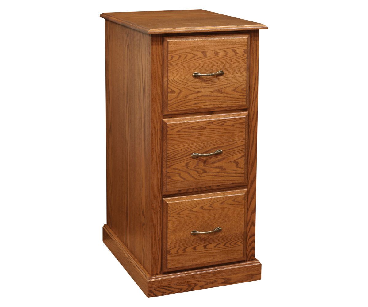 hand-rubbed finish hardwood Three-drawer Solid Wood Vertical File Cabinet Assortment, Three-drawer Solid Wood Vertical File Cabinet Assortment in a showroom vignette setting highlighting Three-drawer Solid Wood Vertical File Cabinet Assortment (thumbnail 7 of 8).