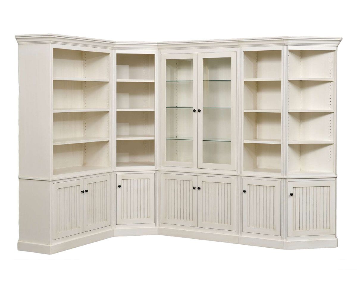 Southampton 5-piece Corner Bookcase Wall Unit