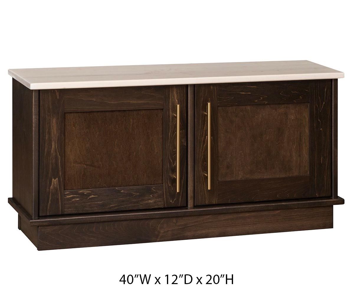 hand-rubbed finish hardwood Infinity Collection Coffee And End Tables With Storage, Infinity Collection Coffee And End Tables With Storage in a Infinity vignette setting highlighting Infinity Collection Coffee And End Tables With Storage (thumbnail 4 of 8).