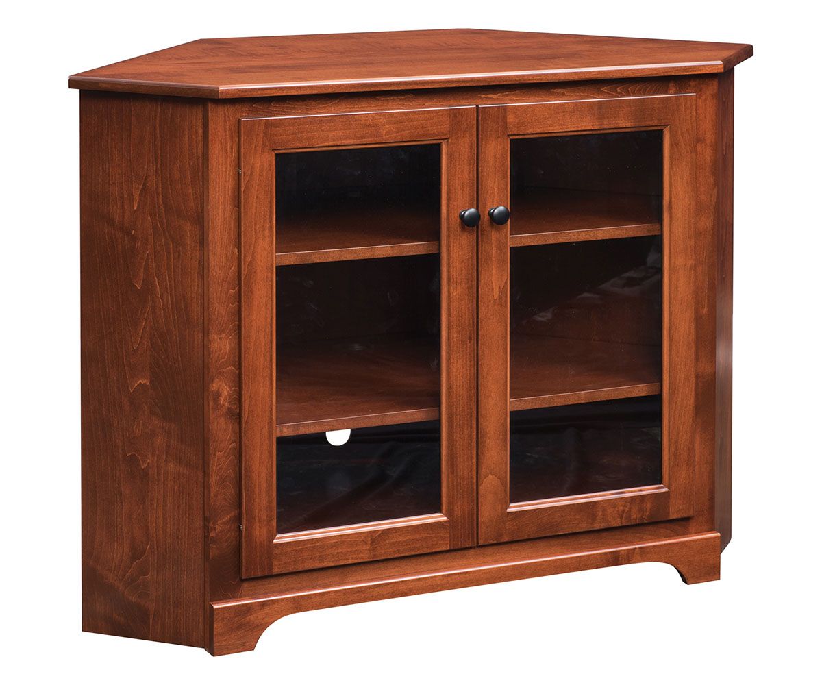 Corner Cabinet With Glass Doors