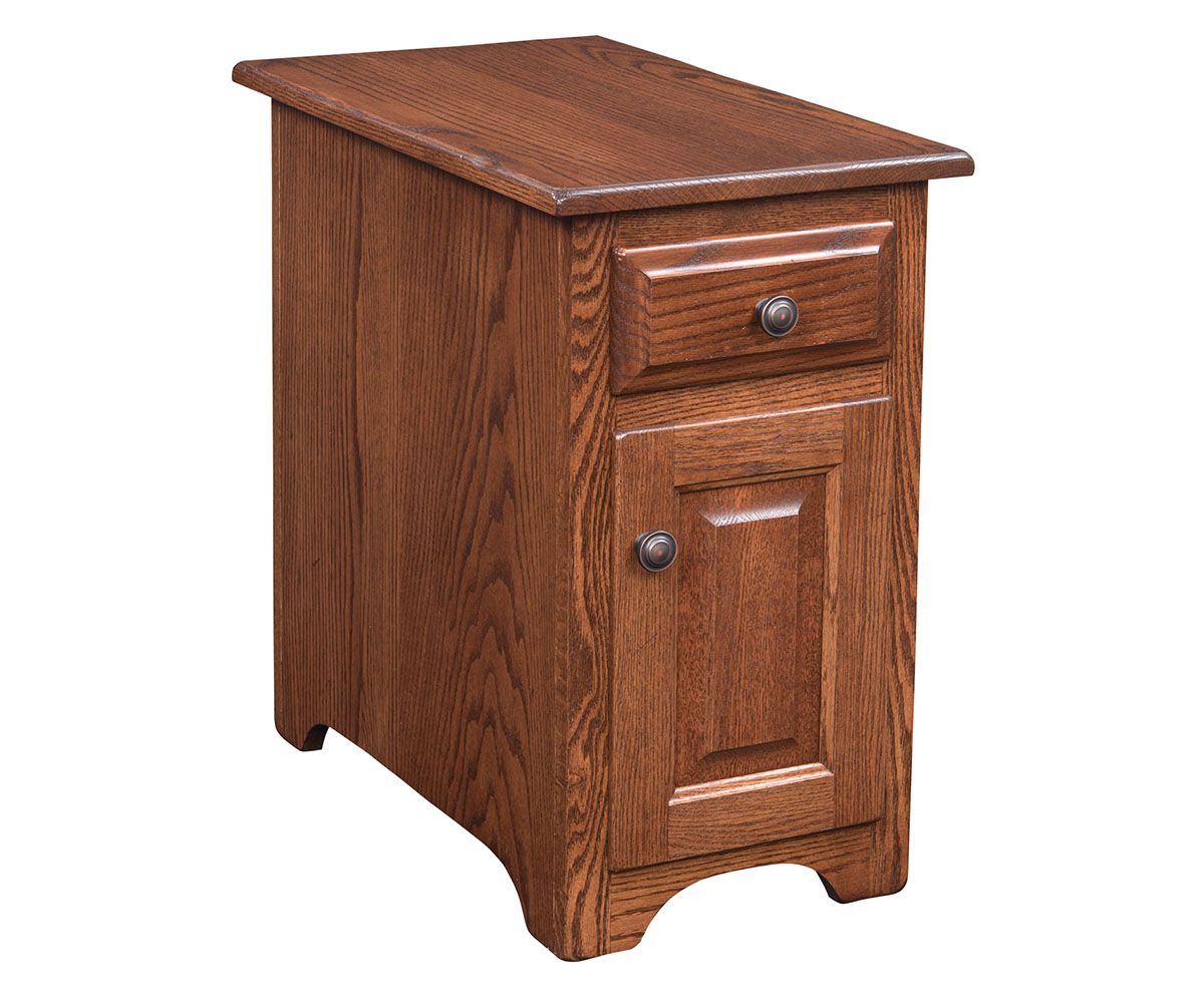 Mission Style 1-drawer 1-door Nightstand