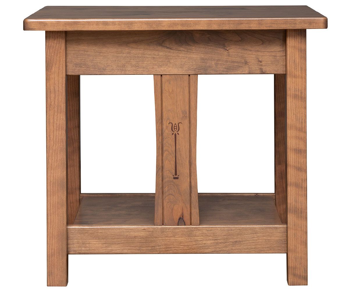 hand-rubbed finish hardwood Signature Sofa Table With Three Drawers, Signature Sofa Table With Three Drawers in a Signature vignette setting highlighting Signature Sofa Table With Three Drawers (thumbnail 2 of 4).