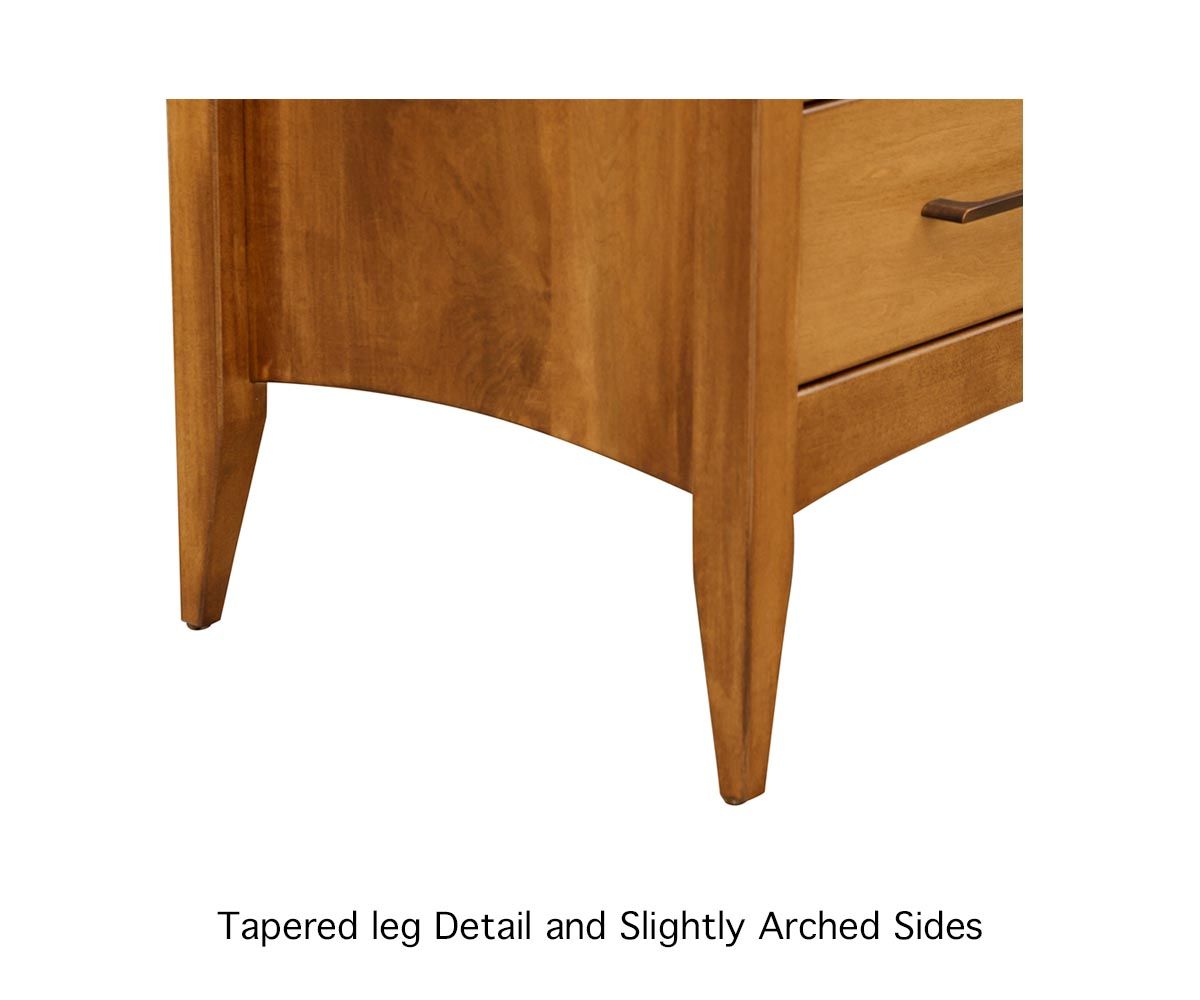 hand-rubbed finish hardwood Mission Style Sideboard With Drawers And Doors, Mission Style Sideboard With Drawers And Doors in a showroom vignette setting highlighting Mission Style Sideboard With Drawers And Doors (thumbnail 5 of 6).