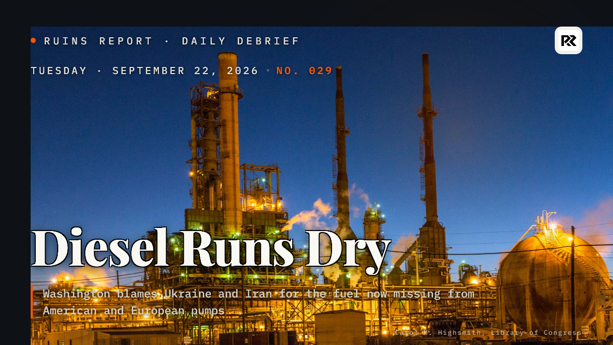 The Diesel Shortage Starts in Saudi Arabia