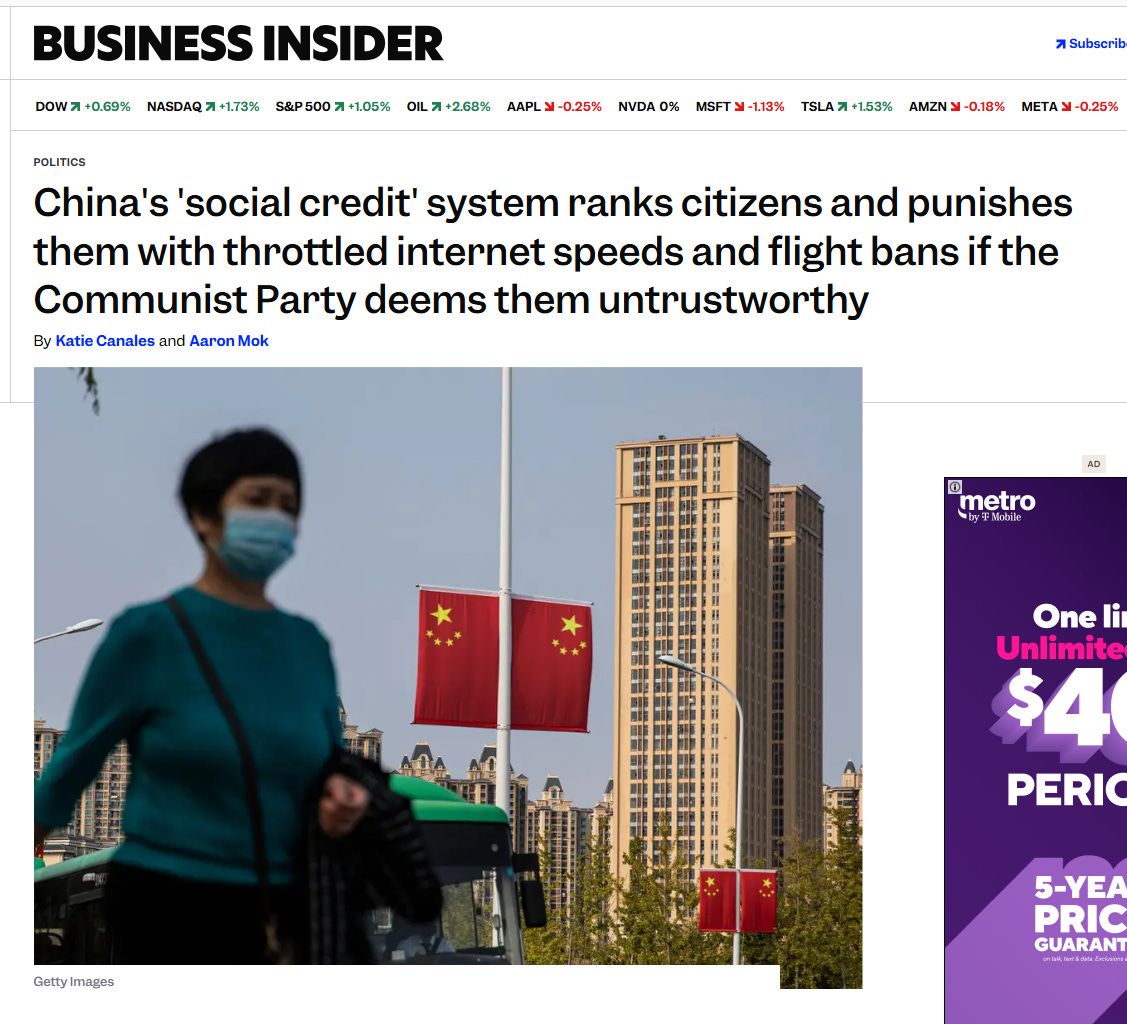 Why the West Still Believes China Has a Social Credit Score