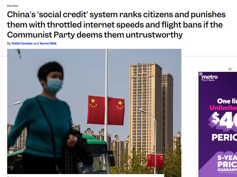 Why the West Still Believes China Has a Social Credit Score
