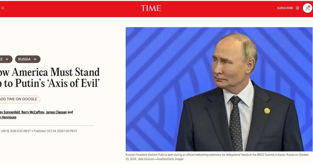 Why So Many Westerners See Russia as Evil by Default