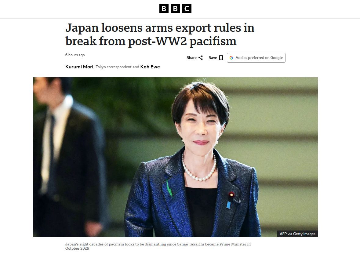 Tokyo's New Arms Policy Is Raising Alarms in Asia