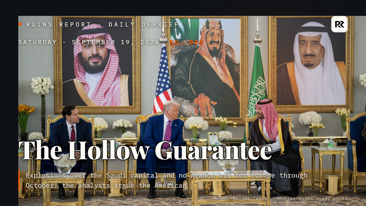 What Riyadh Was Promised