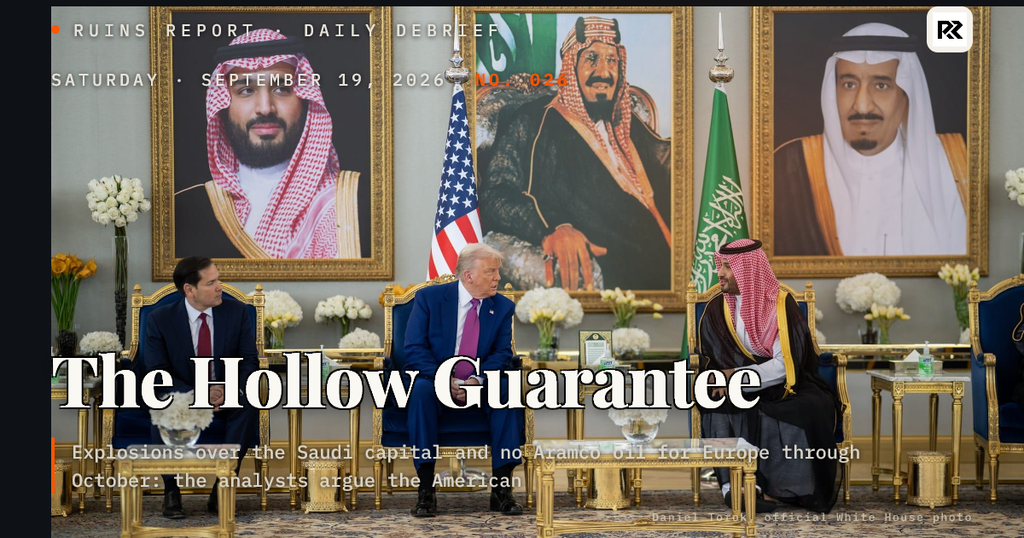 What Riyadh Was Promised